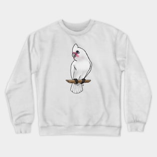 Bird - Bare-Eyed Cockatoo - Crest Up Crewneck Sweatshirt